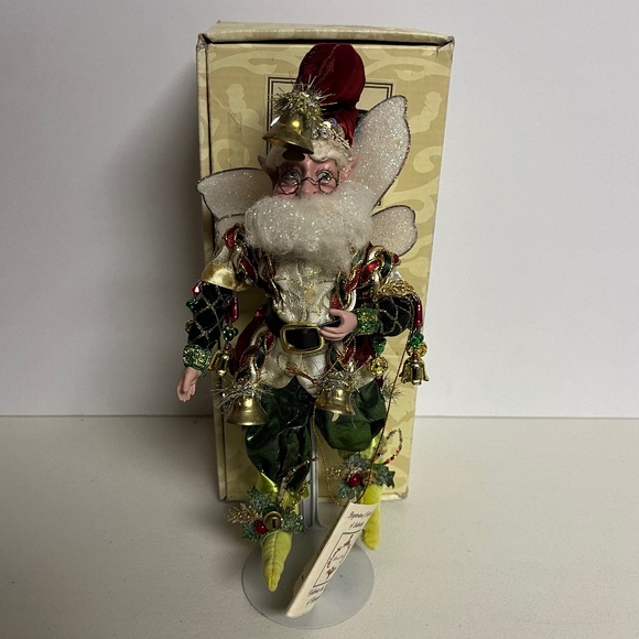 Mark Roberts Bell Ringer Fairy Stand  Limited Edition 1535/5000 COA Christmas - Picture 1 of 12
